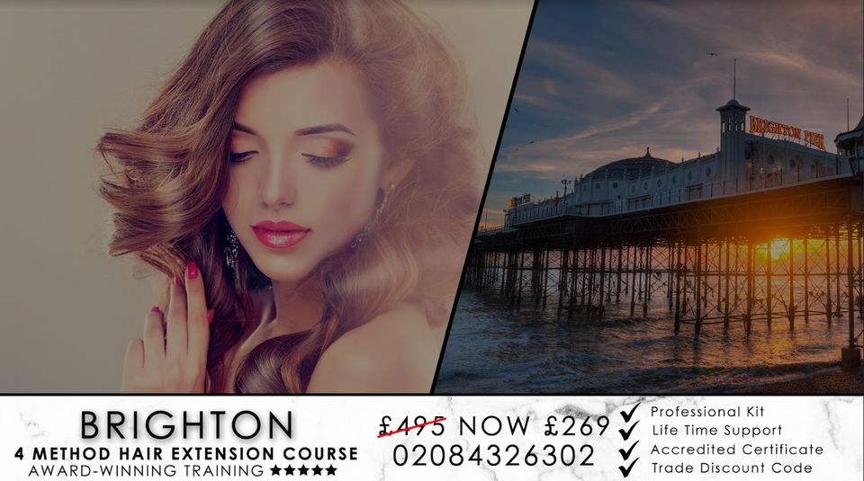 Accredited hair extension course in Brighton Belle Academy